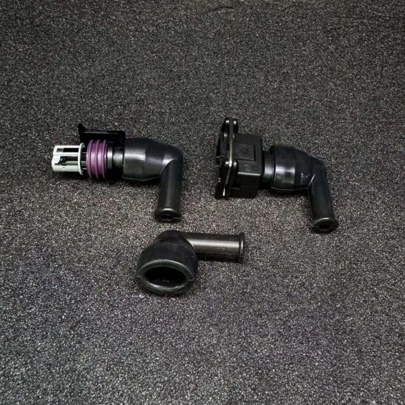 90º RUBBER BOOT EV1 CONNECTOR 2 WAY