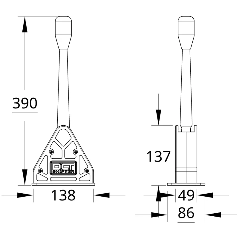 DCT Shifter 390GT