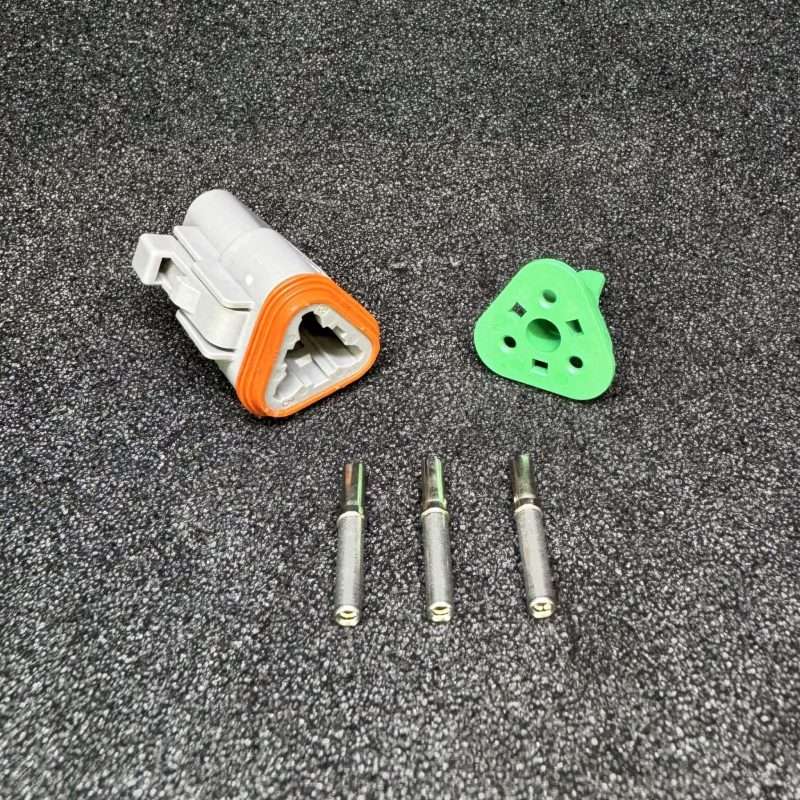 deutsch dt 3-way male connector
