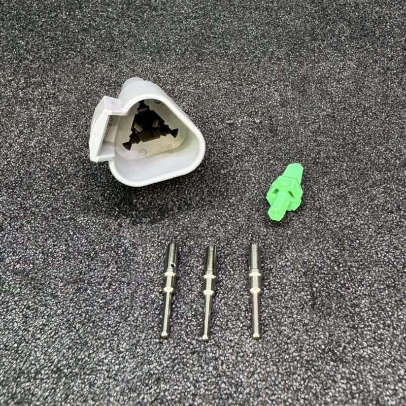 Deutsch dt 3 way female connector kit