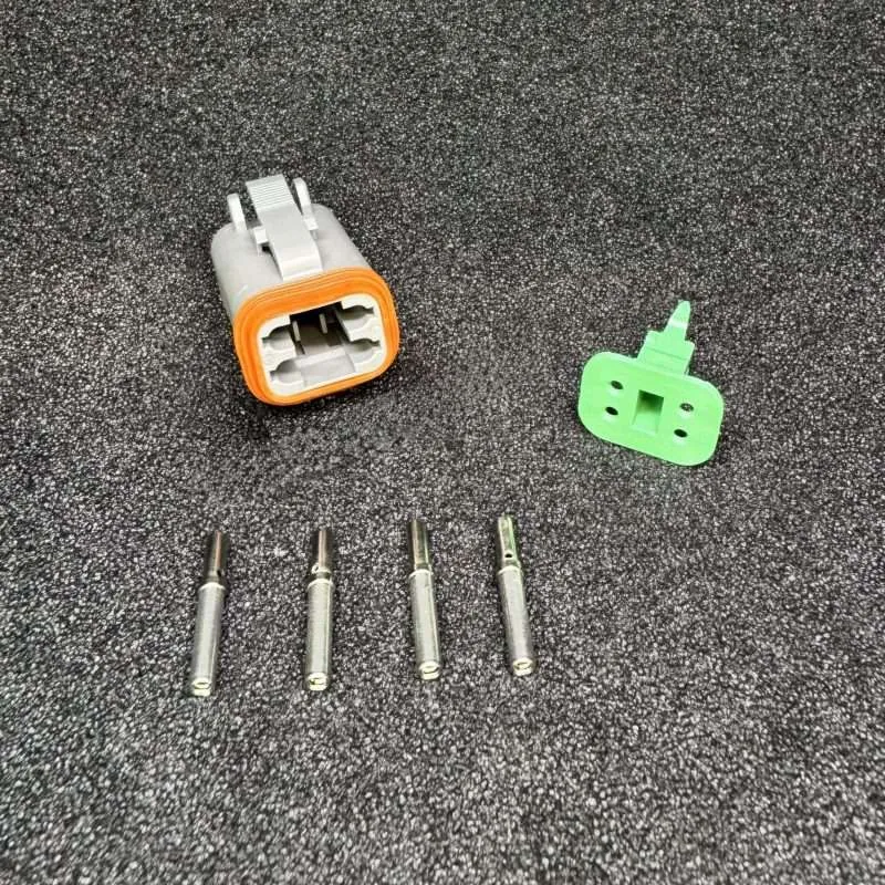 deutsch dt 4 way male connector