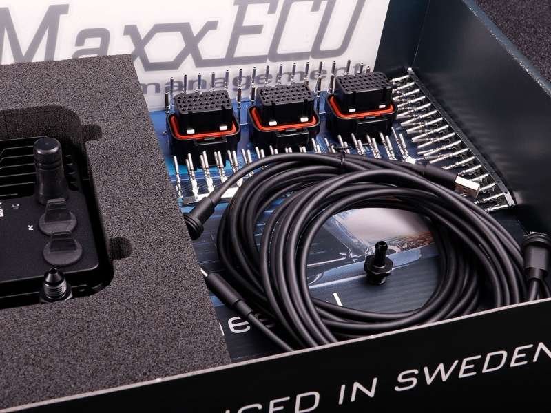 MaxxECU Gen2 Track Basic, connectors