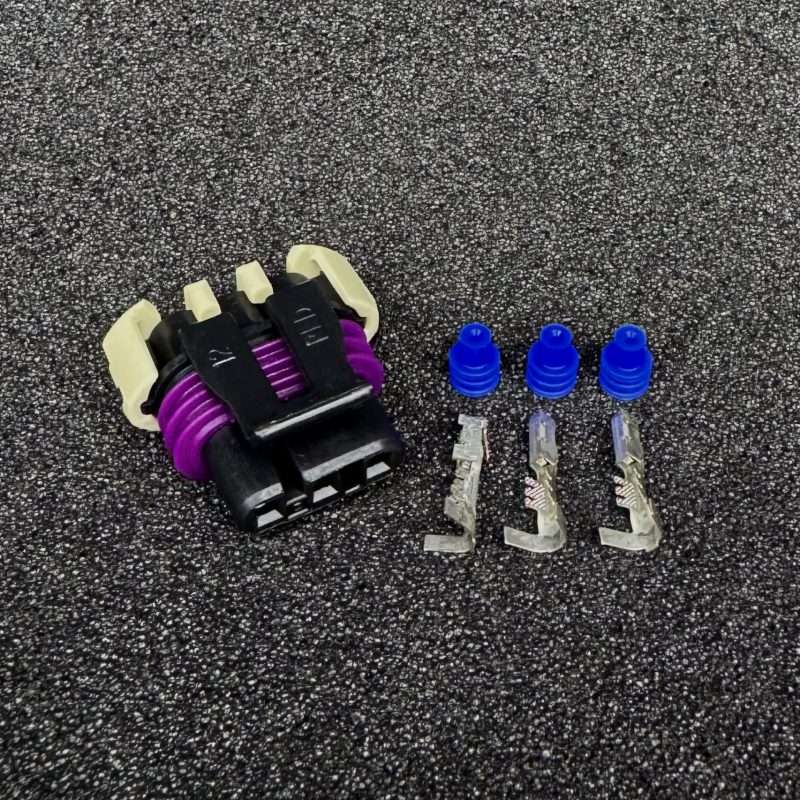 GM LS Crank and Cam Sensor Connector Kit - Black